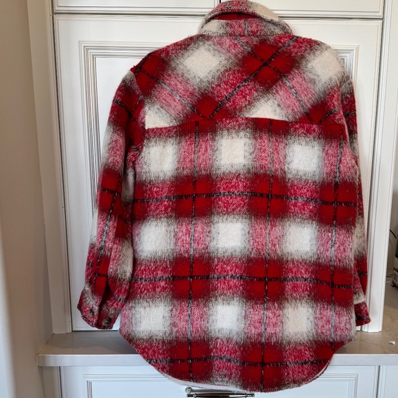 RD Style Conscious Plaid Shacket – Size Medium - Picture 2 of 3